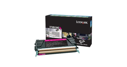 TONER LEXMARK MAGENTA PARA X748DE (10K)