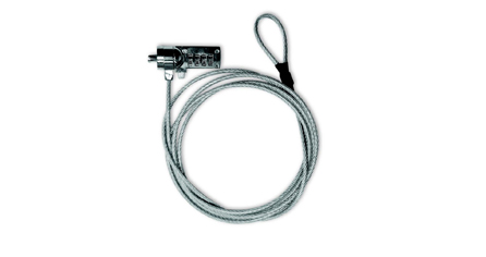 CABLE DE SEGURIDAD XTECH PARA NOTEBOOK 4 DIGITOS 6ft