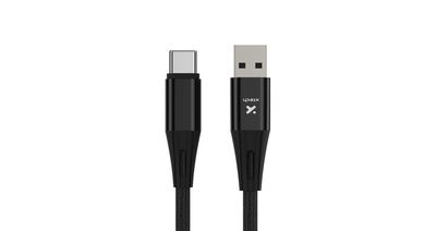 CABLE XTECH USB-C MACHO A USB-A MACHO 2.0 - 1.8 METROS