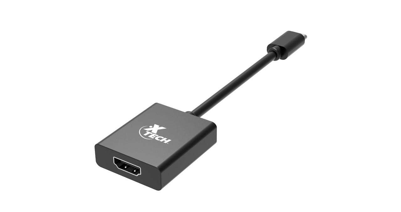 ADAPTADOR XTECH USB-C MACHO A HDMI HEMBRA