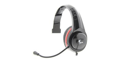 AUDIFONO + MICROFONO XTECH ALAMBRICO GAMER MONOAURICULAR 3.5mm NEGRO-ROJO