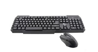 TECLADO + MOUSE XTECH INALAMBRICO USB - NEGRO