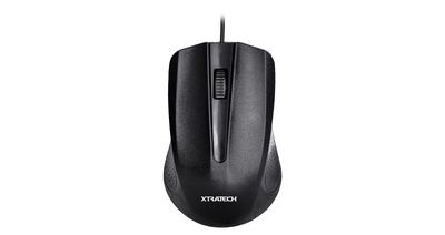 MOUSE XTRATECH ALAMBRICO USB - NEGRO