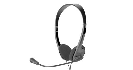 AUDIFONO + MICROFONO XTECH ON EAR TIPO DIADEMA 2 conectores 3.5mm